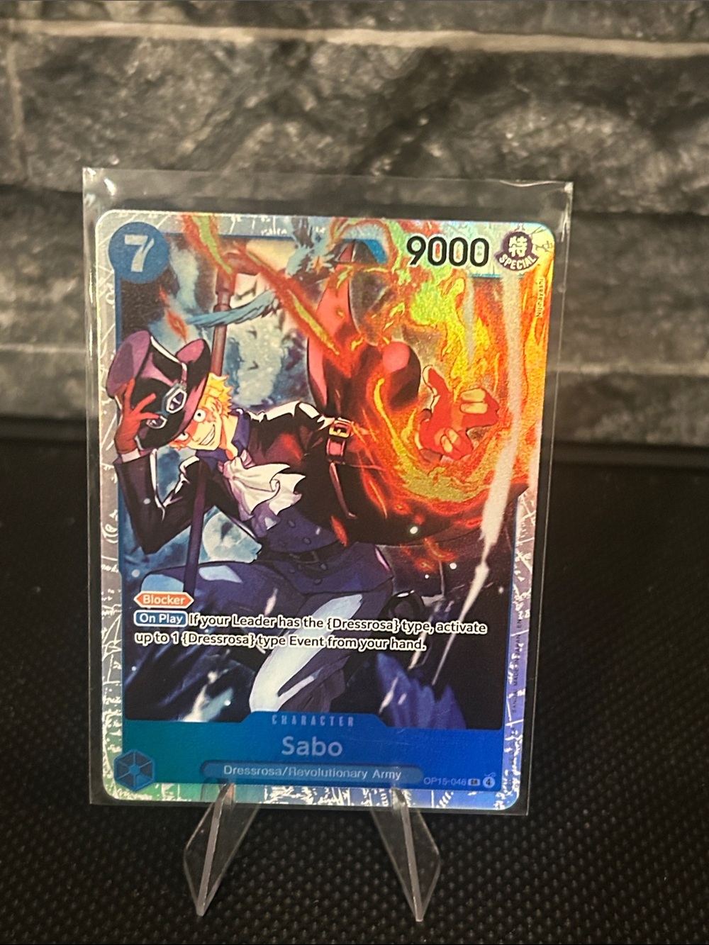 One Piece Sabo SR OP15-046 Foil from Adventure on Kami’s Island M/NM